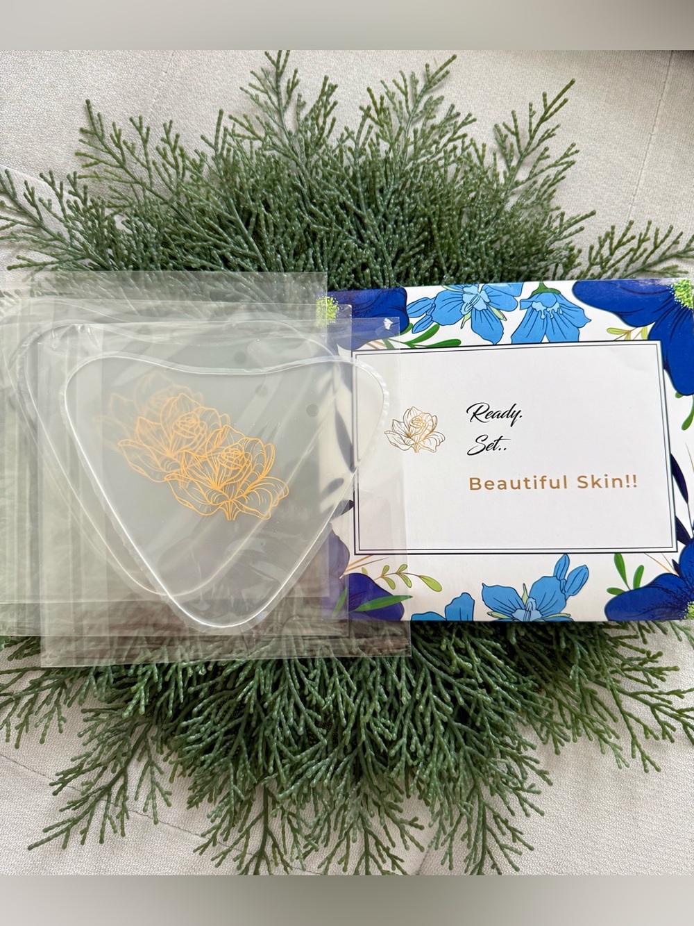 PureSkin Chest Wrinkle Pads- 3 Pack